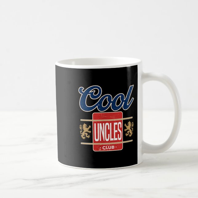 Mug Cool Uncles Club For New Uncle Father's Day Uncle  (Droite)