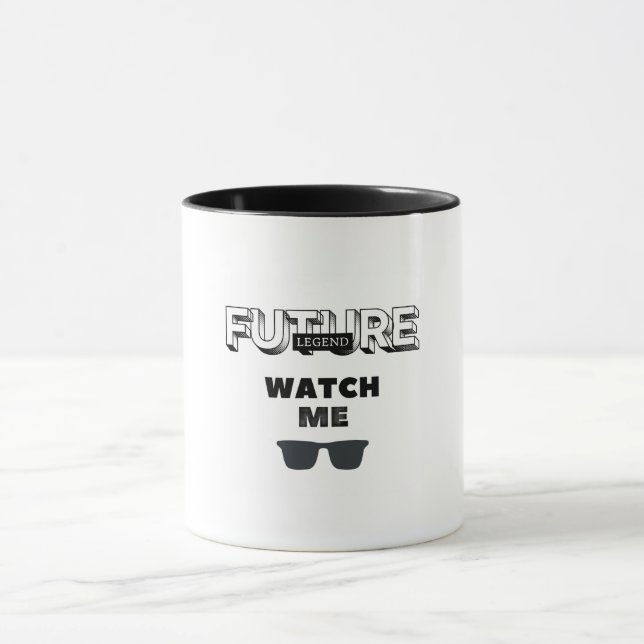 Mug Cool Witty Design Future Legend (Centre)