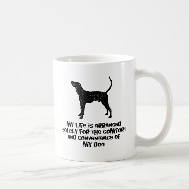 Mug Coonhound de marcheur de Treeing (Droite)