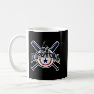 Mug Cooperstown New York Baseball Jeu Famille Vacances