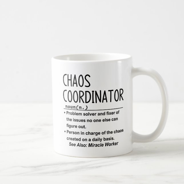 Mug coordonnateur de chaos  (Droite)