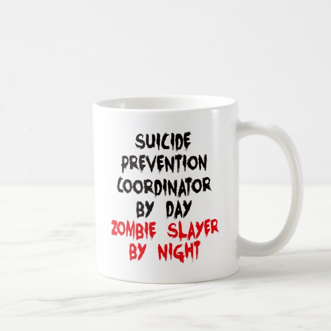 Mug Coordonnateur de la prévention du suicide Zombie S (Droite)