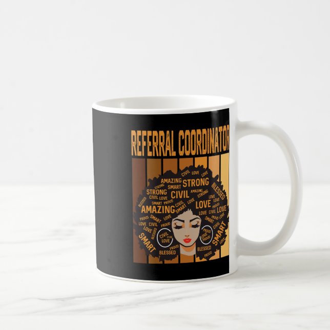 Mug Coordonnateur de recommandation Mois de l'histoire (Droite)
