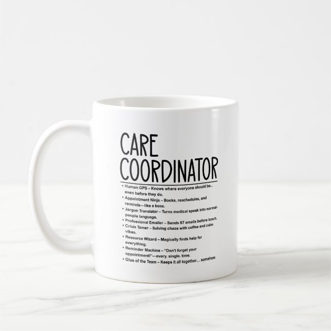 Mug Coordonnateur des soins (Gauche)