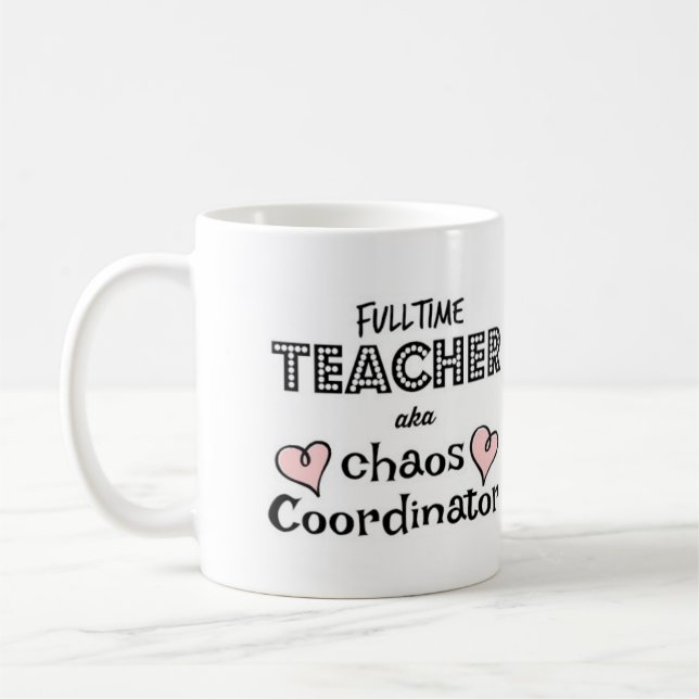 MUG COORDONNATEUR DU CHAOS À TEMPS PLEIN (Gauche)