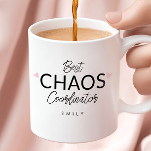 Mug Coordonnateur du chaos personnalisé