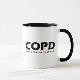 Mug COPD - Désordre obsédant chronique de carlin