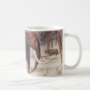 Mug Copie antique animale préhistorique de mammouth