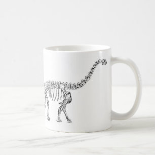 Mug Copie d'antiquité de dinosaure de Camarasaurus