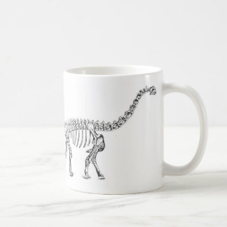 Mug Copie d'antiquité de dinosaure de Camarasaurus