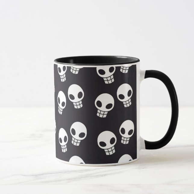 Mug Copie de crâne (Droite)