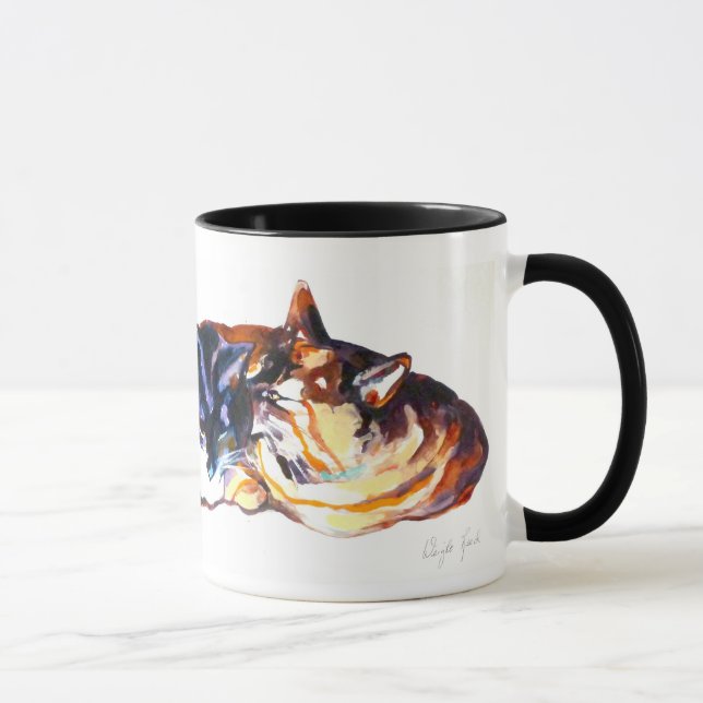 Mug Copie "de trio faisant une sieste de chat" (Droite)