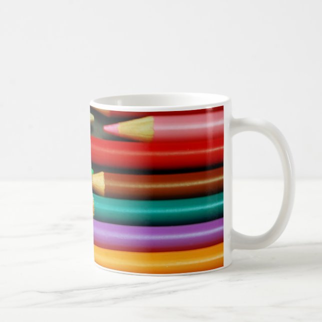 Mug Copie des crayons colorés (Droite)