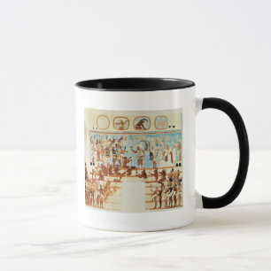 Mug Copie d'une peinture de mur de Bonampak