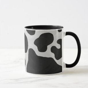 Mug Copie noire et blanche de vache