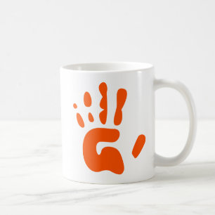 Mug Copie rouge de main