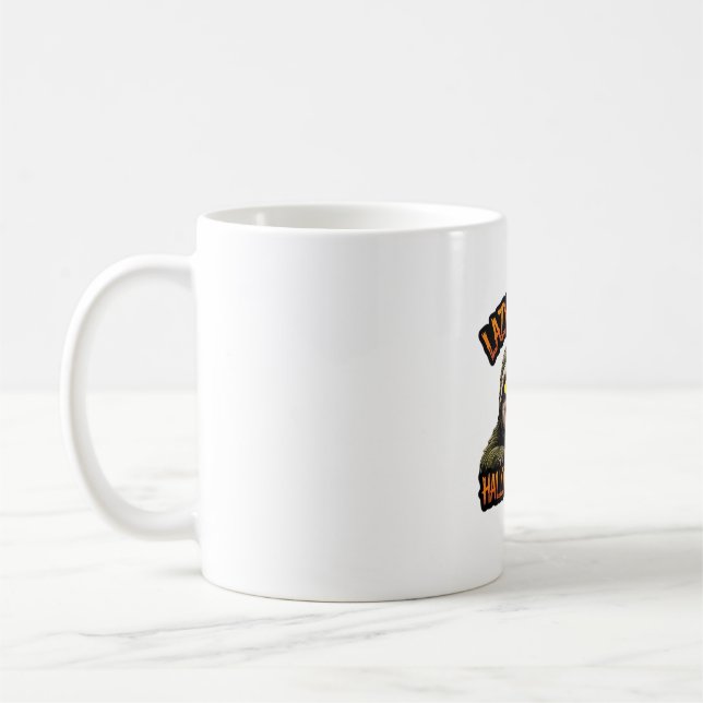 Mug Copy of Ghost Hedgehog Librarian � Cute Halloween  (Gauche)