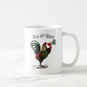 Mug Coq avec la porte-voix 2