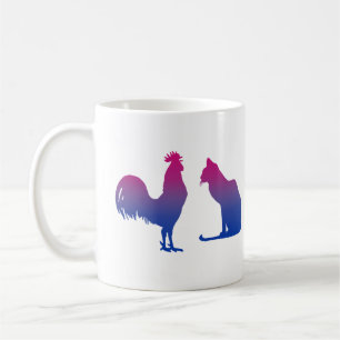 Mug Coq bisexuel et chatte