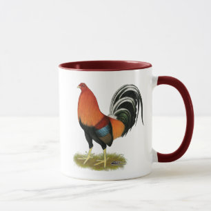 Mug Coq blond comme les blés de coq de combat
