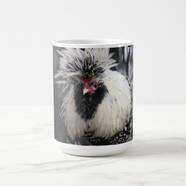 Mug Coq crêté polonais (Centre)