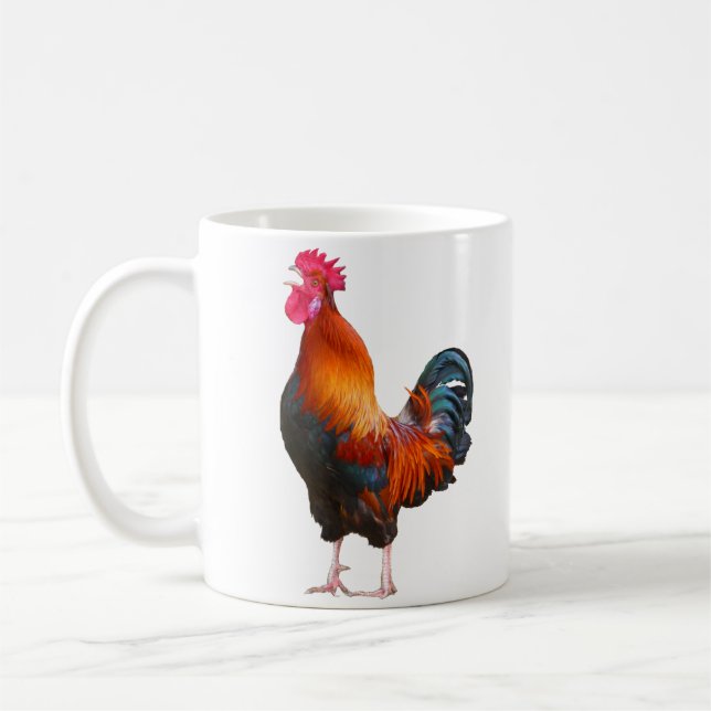Mug Coq Croisant Musique (Gauche)