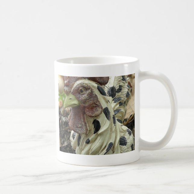 Mug Coq dans le jardin (Droite)