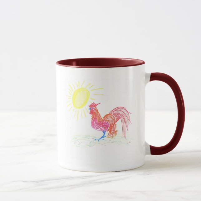 Mug Coq de campagne (Droite)