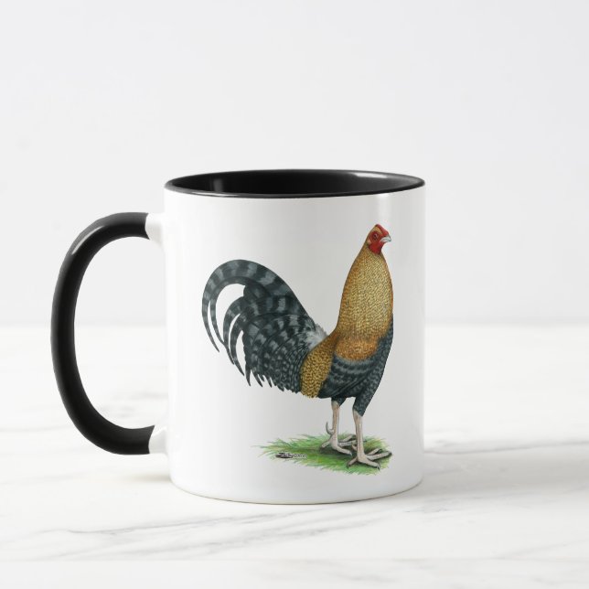 Mug Coq de combat :  Les DOM ou Crele (Gauche)