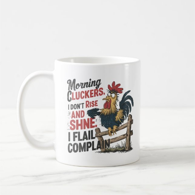 Mug Coq des cambrioleurs du matin (Gauche)