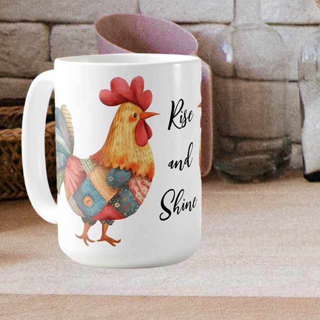Mug Coq du matin (Créateur téléchargé)