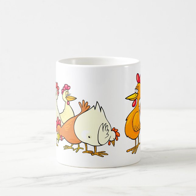 Mug Coq Et Poules (Créateur téléchargé)