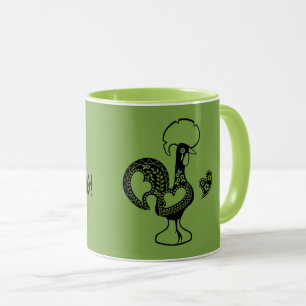Mug Coq portugais Bom dia - Bonjour citation