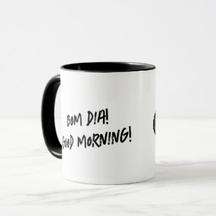 Mug Coq portugais Bom dia - Citation du matin