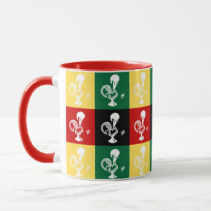 Mug Coq portugais de Barcelos coloré motif