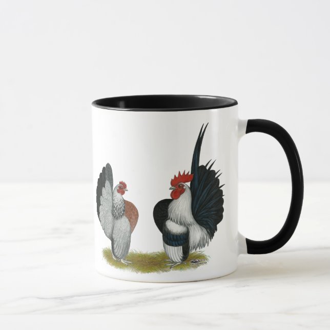 Mug Coqs nains de Serama (Droite)
