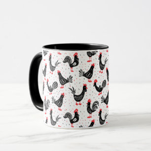Mug Coqs rustiques