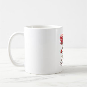 Mug Coquelicot Rouge Se souvenir et honorer Vintage Ch
