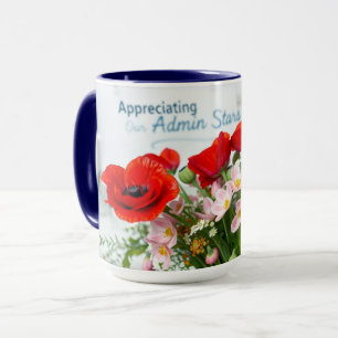 Mug Coqueluets Administrateurs Reconnaissance Art Flor