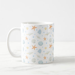 Mug Coques de mer et poisson Starfish