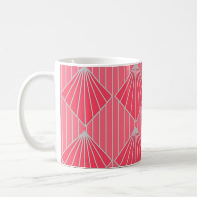 Mug Coques de palourdes Art Déco (Gauche)