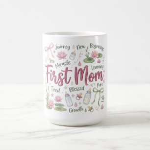 Mug Coquette Botanique Fête des Mères/Nouvelle Mère