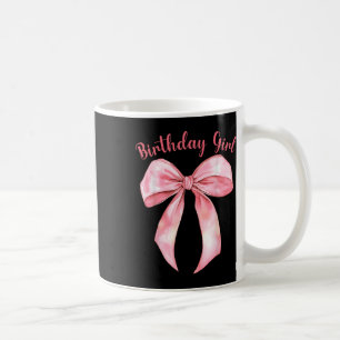 Mug Coquette Bow Anniversaire Filles Esthétiques Fille