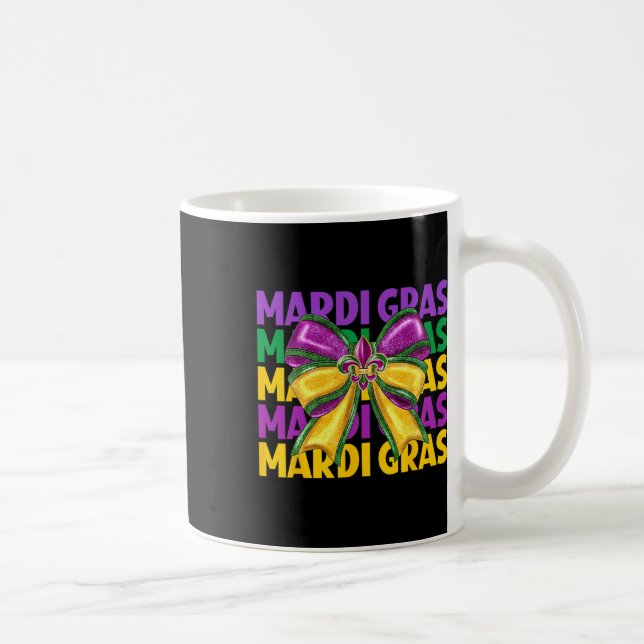 Mug Coquette Bow Mardi Gras Costume Femmes Filles Enfa (Droite)