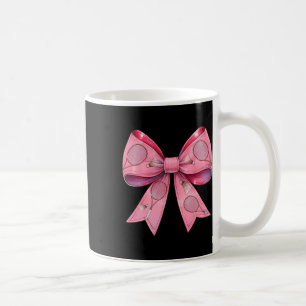 Mug Coquette Bow Volant de badminton Raquette rose Rub