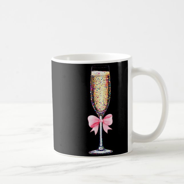 Mug Coquette Champagne Gl Happy New Year 2026 Party Wo (Droite)