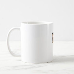Mug Coquette Halloween Mignon Chat Nœuds Citrouille Ép