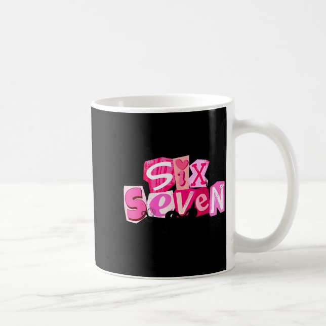 Mug Coquette Six Sept Valentin Citation Drôle 67 Mème  (Droite)