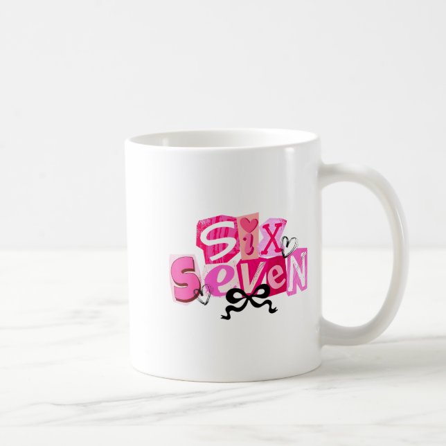 Mug Coquette Six Seven Saint-Valentin Citation Drôle 6 (Droite)