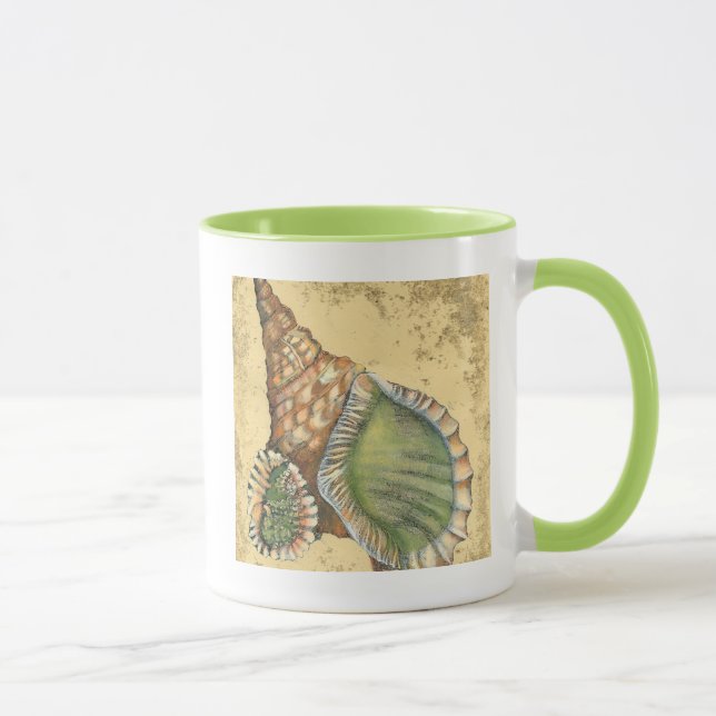 Mug Coquillage Brown et vert (Droite)
